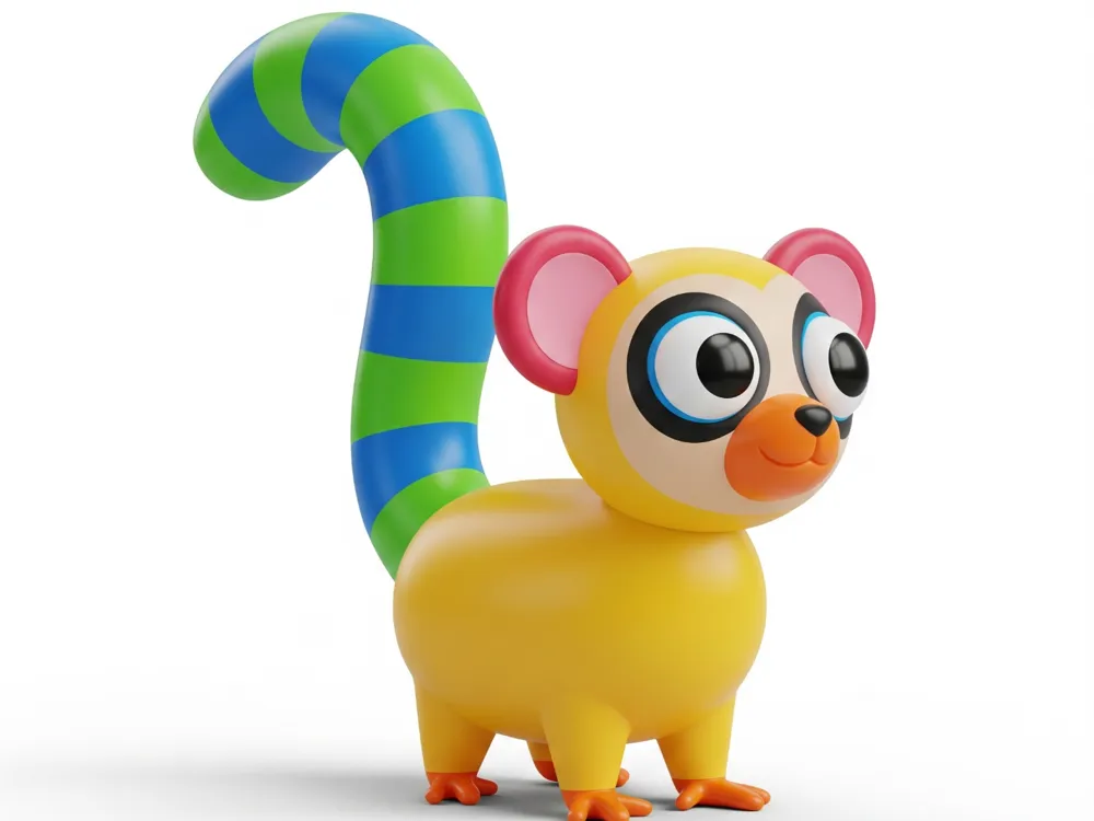 The Lemur - Free 3D Print Model - MakerWorld