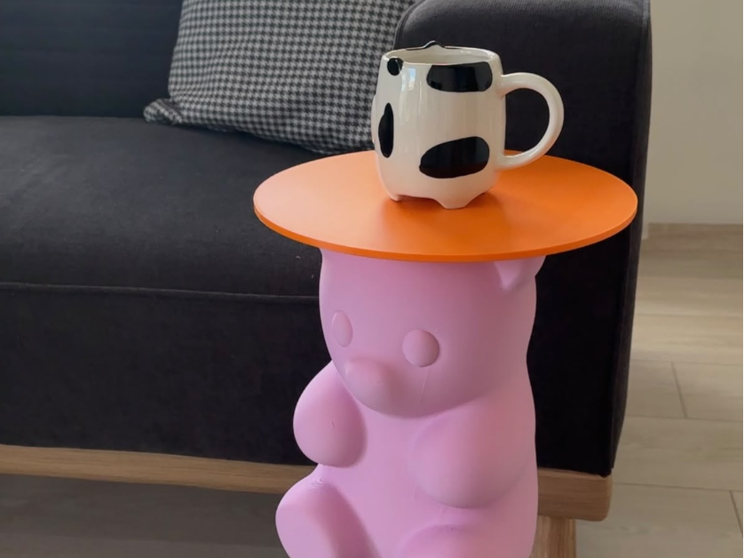 Giant Gummy Bear Side Table - 1