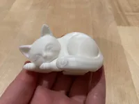 Chat lové — figurine de bureau — photo 5