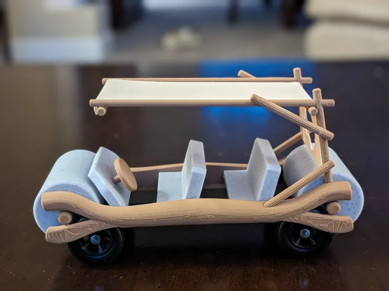 Flintstones Car (Pinewood Derby Car Shell)