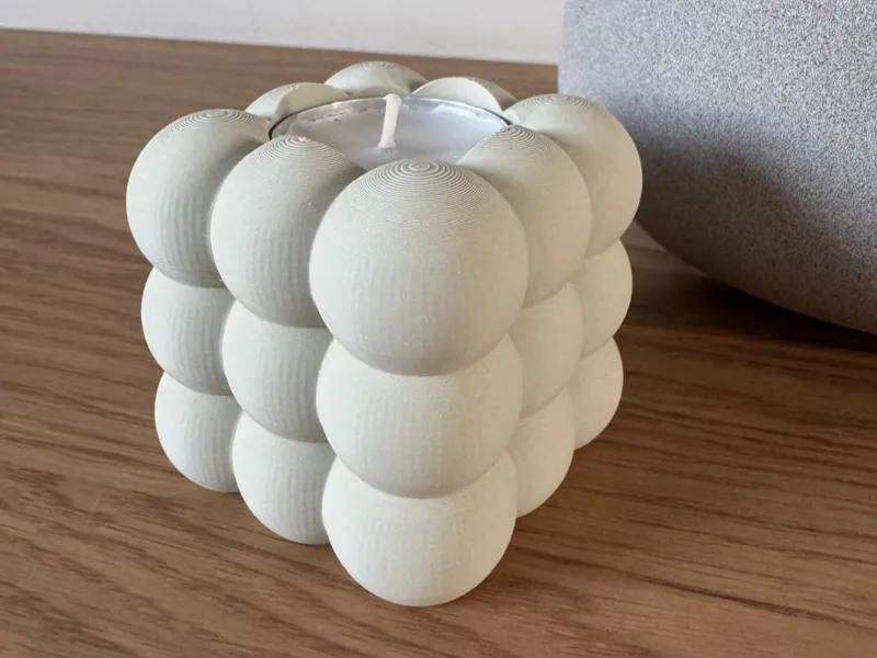 Bubblecandle Holder (3x3)