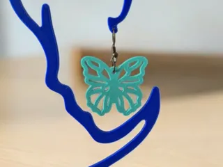 Full Butterfly Earrings