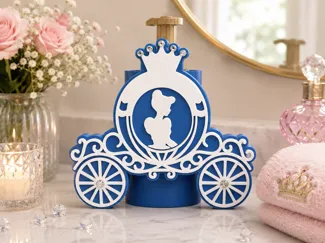 Fairytale Royal Carriage MagicSwap Plate