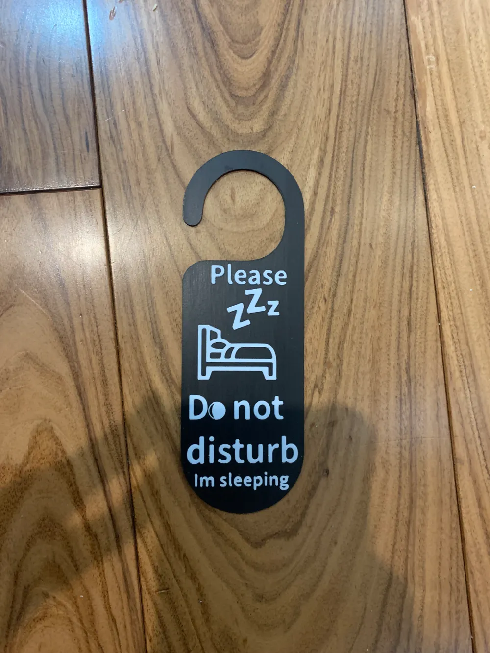 Do Not Disturb Travel Sign - Free 3D Print Model - MakerWorld