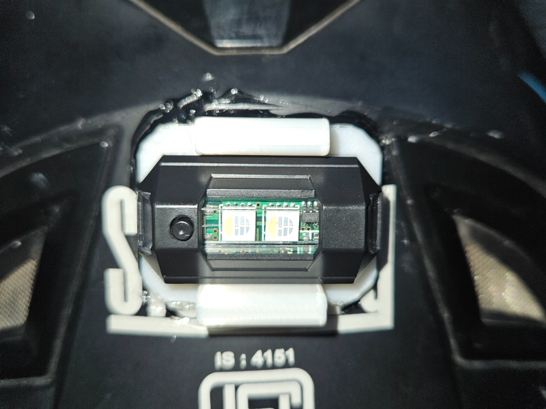 Quick-Release Helmet Light Mount/Slide-In Bracket