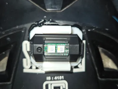 Quick-Release Helmet Light Mount/Slide-In Bracket