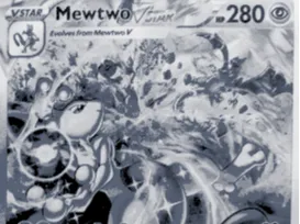 Mewtwo pokemon card hueforge