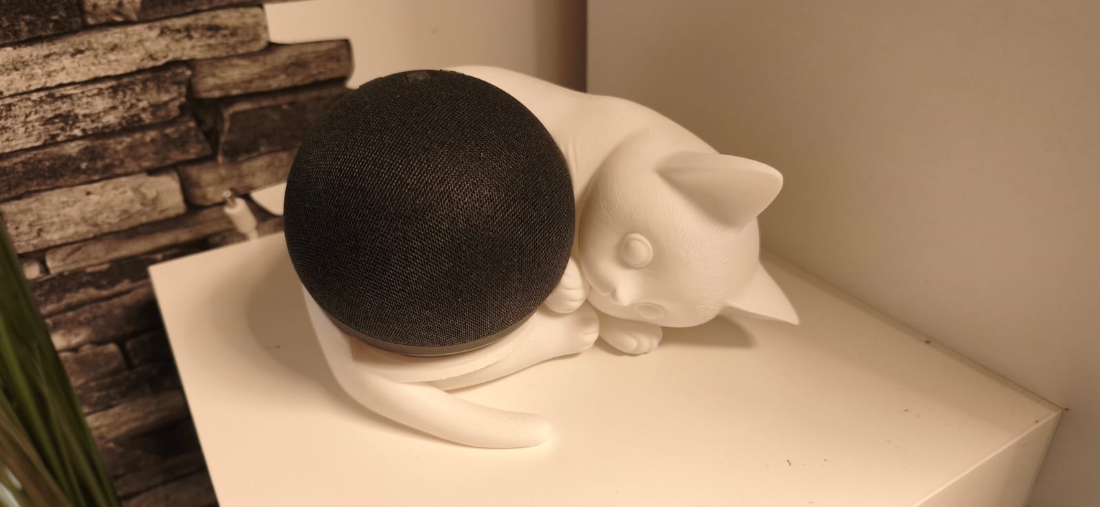 Miniatura 2 do modelo 3D Echo Dot 5 Katze