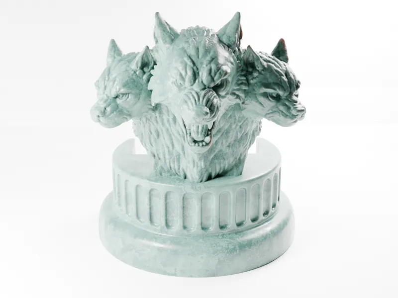 Cerberus – Greek Mythology Phone Stand