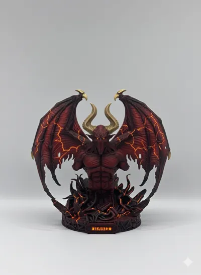 Diablo: Primeval Evil 3D Model - Free 3D Print Model - MakerWorld