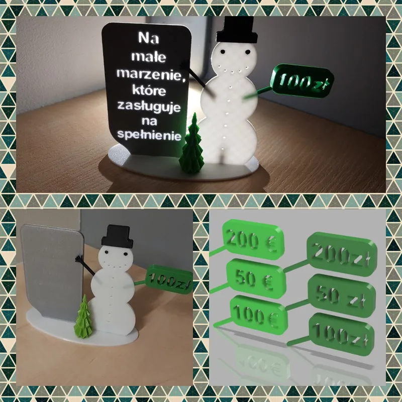 Gift idea English, Polish version