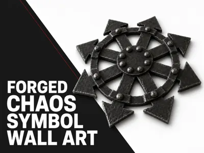 Forged Chaos Symbol Wall Art