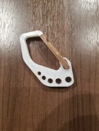 Porte-clés mousqueton à 5 trous — photo 3