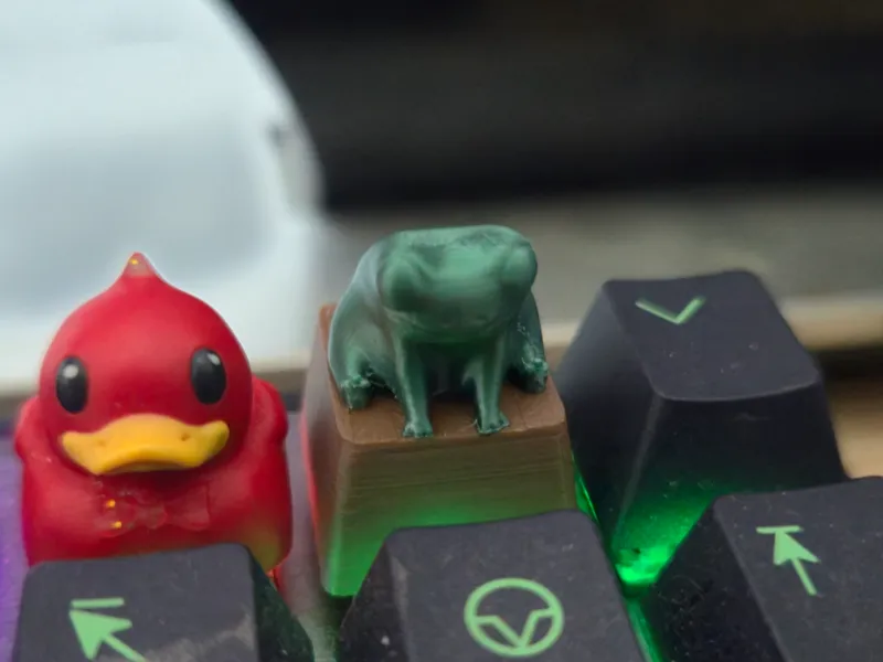 Fred the Frog Keycap (Remix)