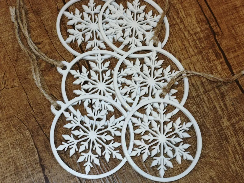 Schneeflocke Aufhänger