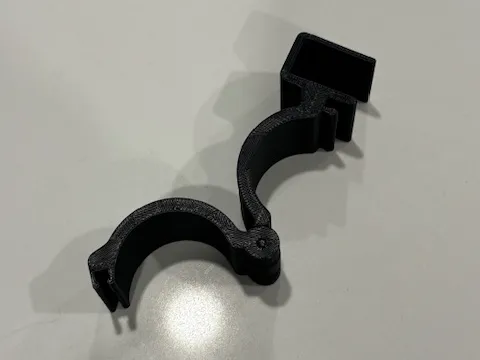 Print in Place Hinged Desk Cable Clip