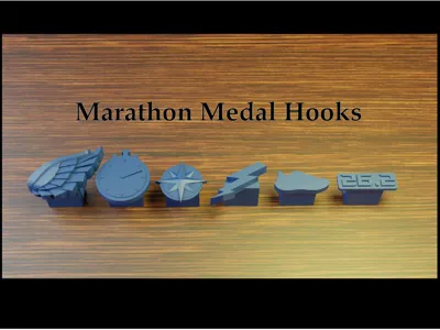 Marathon Medal Hooks
