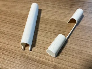 Fensterschanier Abdeckung
