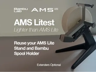 AMS Litest  Lite Stand External Bambu Spool Holder