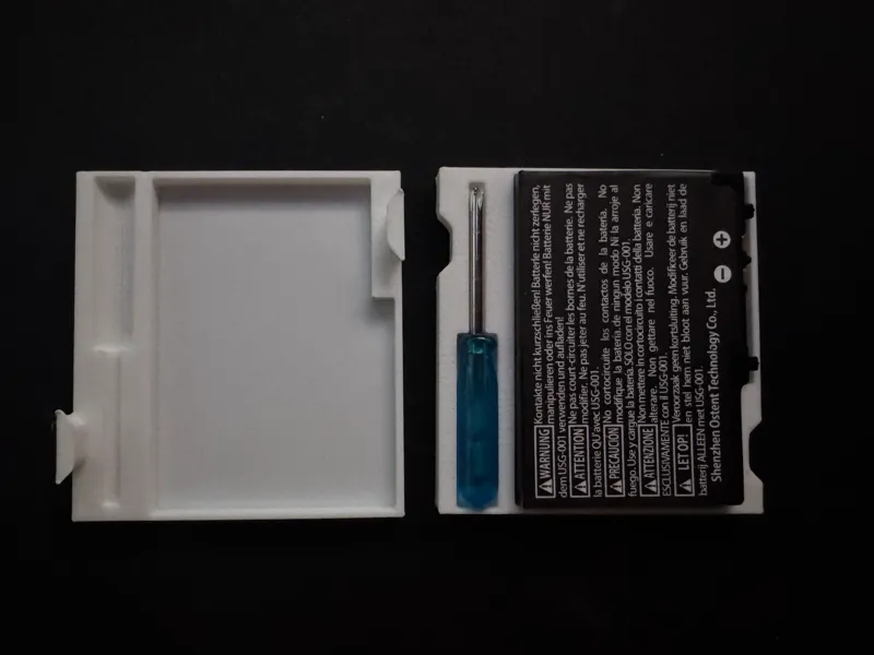 DS Lite Battery and Screwdriver Case