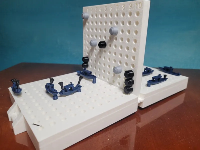 Mini Portable Benchy Battleships!