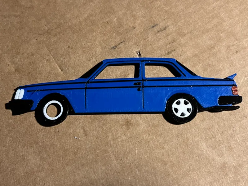 Volvo 242, 240 Keychain