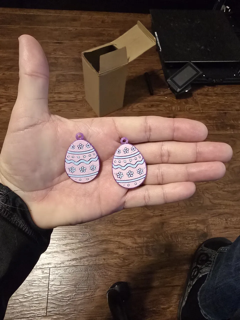Easter Egg Earrings view 3