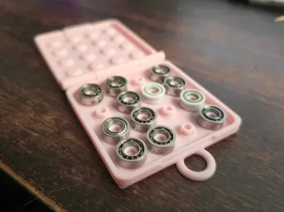 Yoyo C bearing box - print in place 