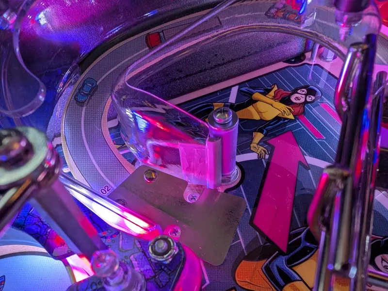 Uncanny X-men Pinball Downtown protection (no lip)