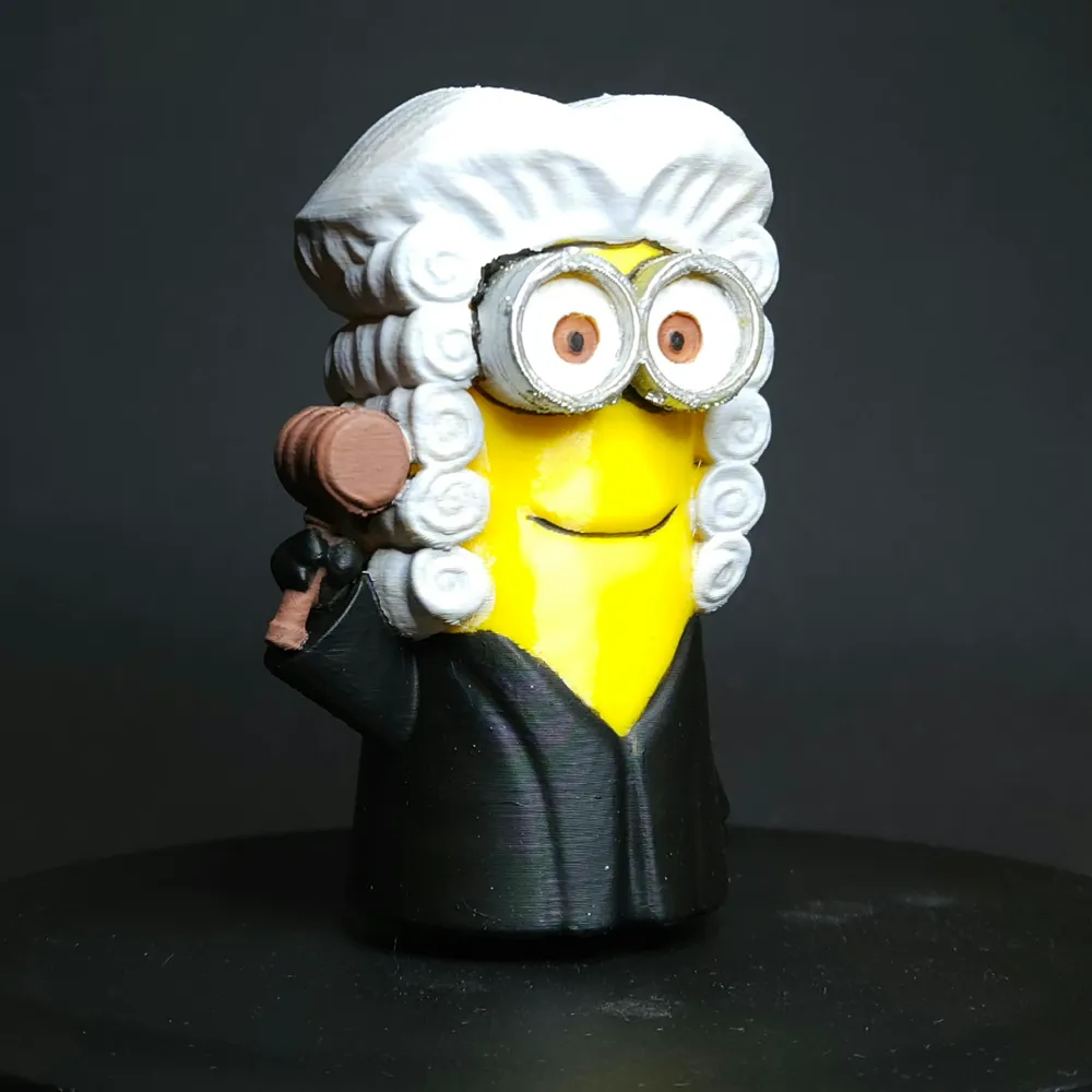 Minion Judge by Maranar MakerWorld: Download Free 3D Models