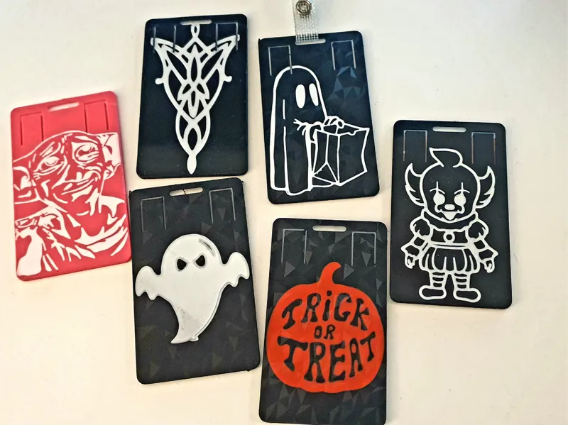 Custom Special Halloween Card Holders !