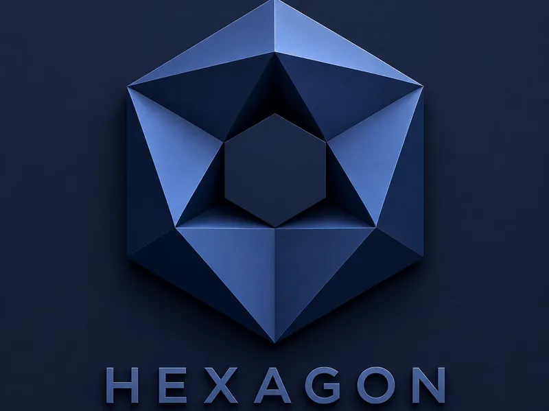 Infinity collection: modular wall panel - HEXAGON 