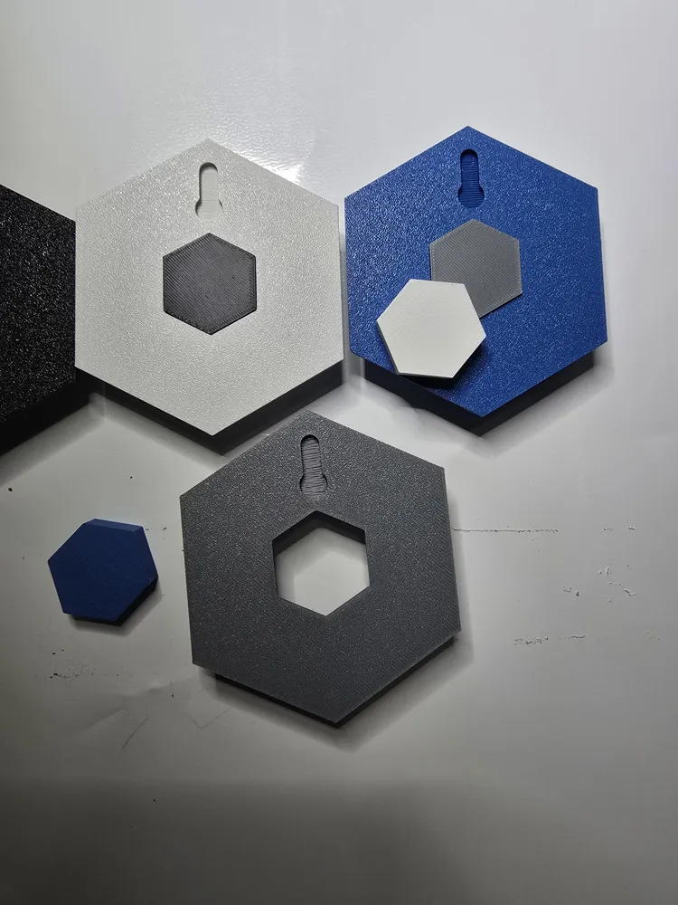 Infinity collection: modular wall panel - HEXAGON - Free 3D Print Model ...