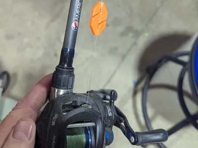 Fishing line strike indicator