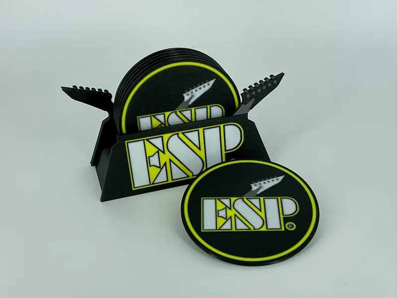 ESP Guitar Coaster Stand