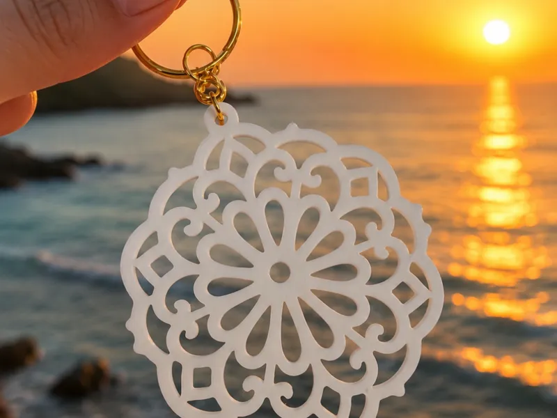 Portachiavi Rosone Luminarie Salentine