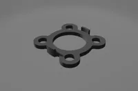 0.6mm nozzle, 0.3mm layer, 2 walls, 15% infill, x25k