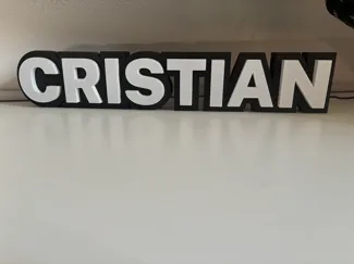 Name sign led