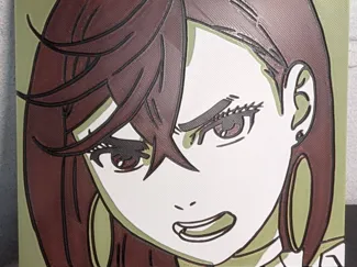 Momo Ayase DanDaDan Anime HueForge Drawing
