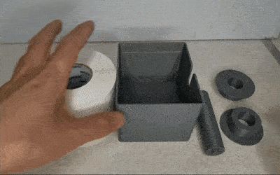 Desktop Label Paper Box