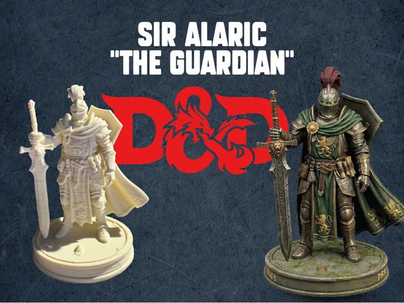 DND - SIR ALARIC " THE KNIGHT GUARDIAN"