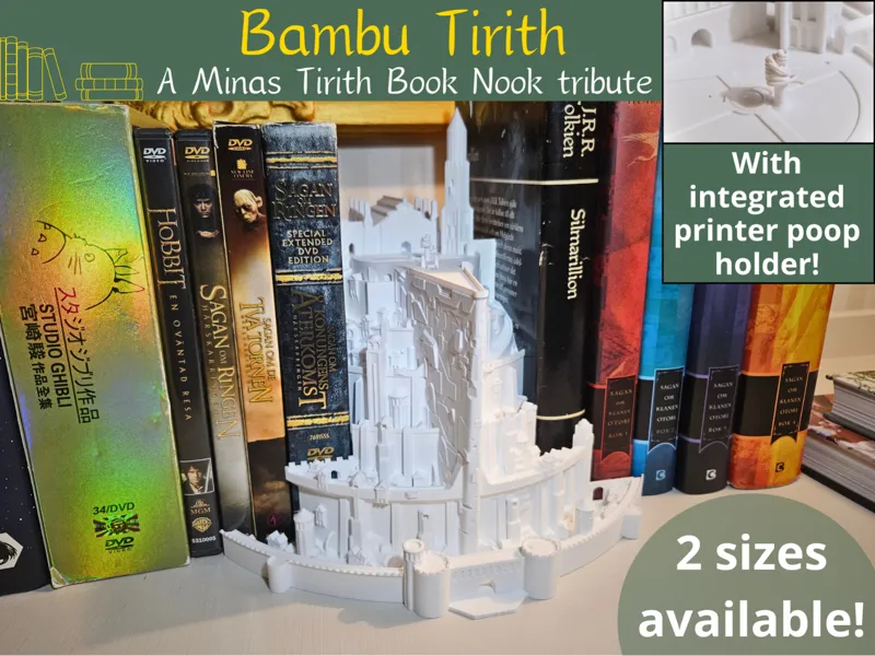 Bambu Tirith - A Fantasy Book Nook Tribute 