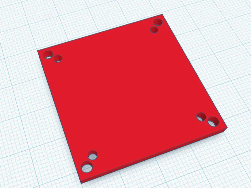 FPV FC & ESC plate to convert 30x30mm to 35x35m