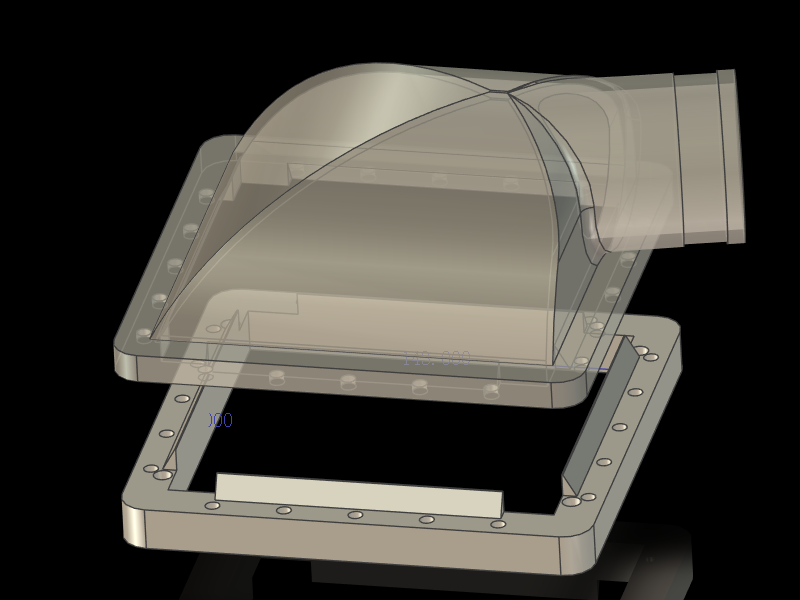 Miniatura 2 do modelo 3D H2D/H2C磁吸外排气