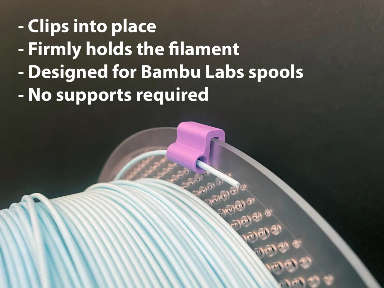 THE Filament Clip view 2