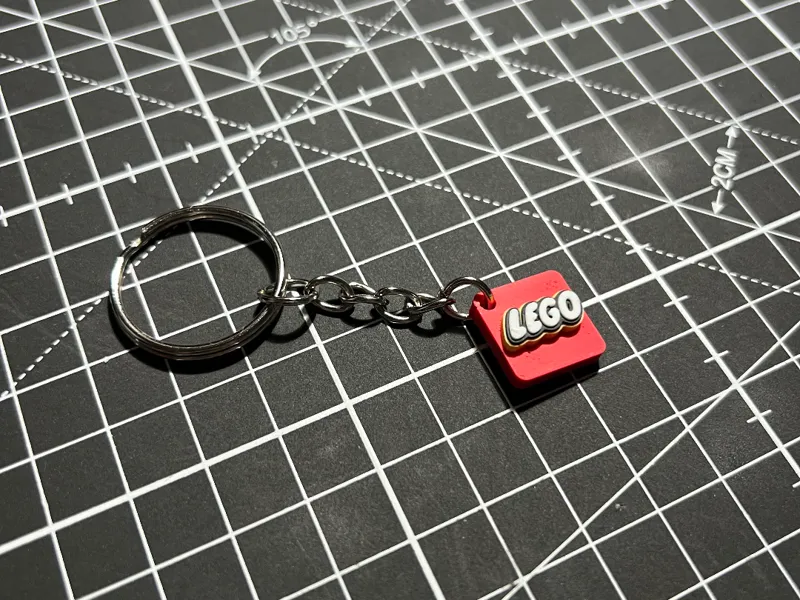 Mini Brick LE GO Keychain Elegant – Multilayer