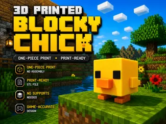 Minecraft Chick MC小黄鸡