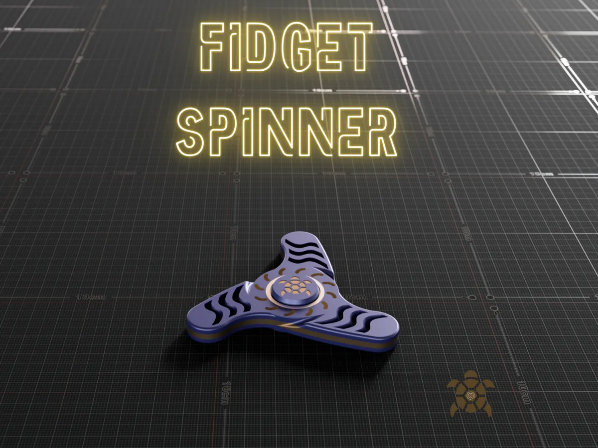 Fidget Spinner Model Fidget Spinner - Free 3D Print Model - MakerWorld