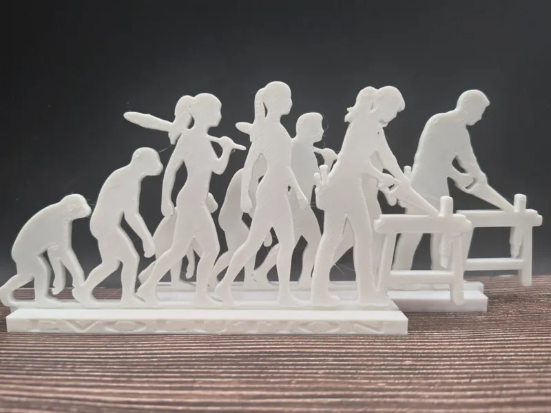Human Evolution to Carpenter- Decor