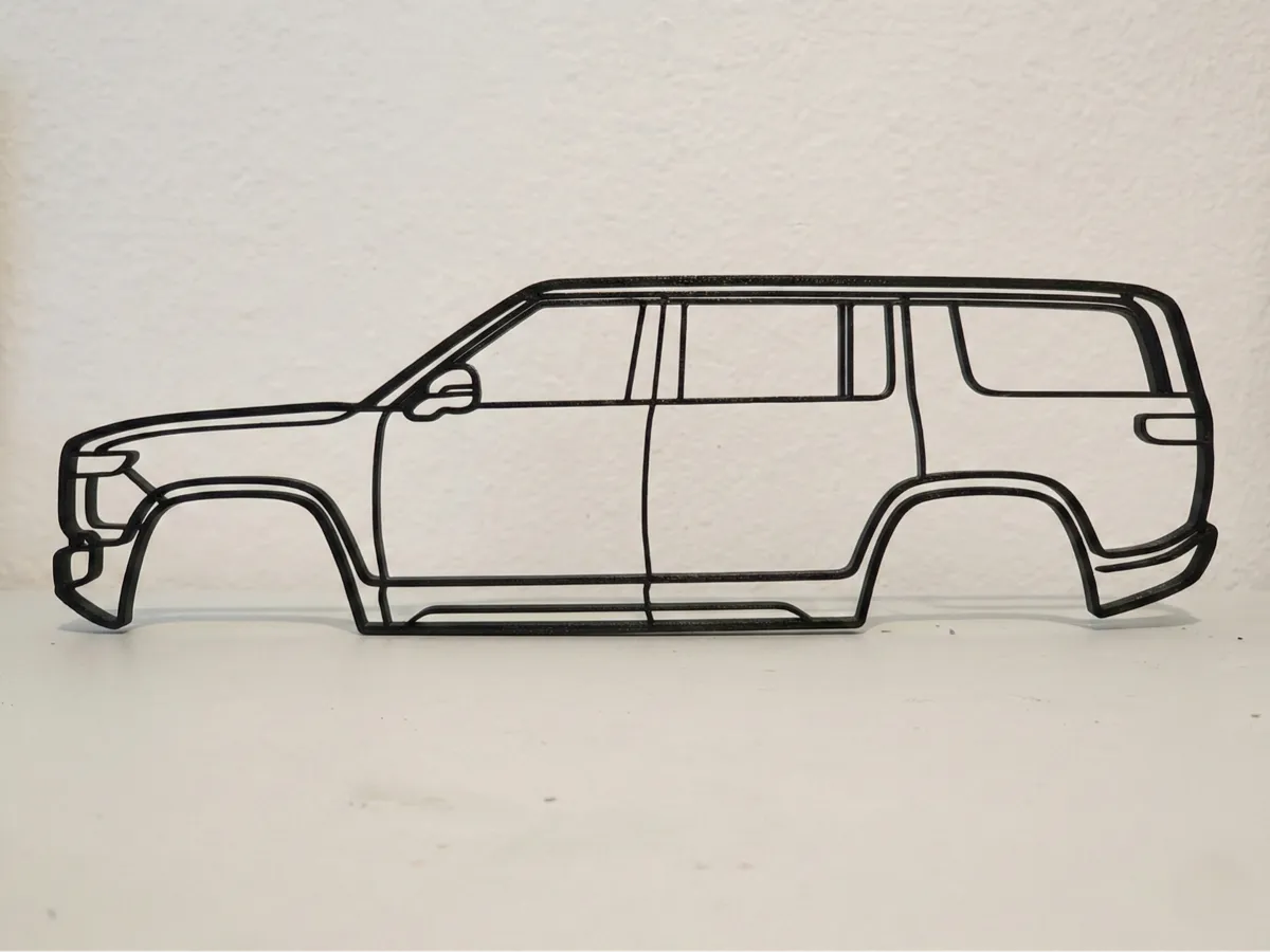 Décoration murale Rivian R1S